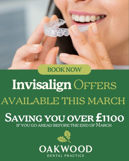We are running an Invisalign offer this March!!
If you go ahead before the end of March, you will be able to access all of these offers:
✨Free Whitening
😁Free Retainers (set of three)
🦷Free Hygiene Appointment
👩⚕️Free Electric Toothbrush
🩻Free OPG (X-Ray)
‼️5% off of Invisalign treatment
#InvisalignOffer #invisalign® #discounts #savings