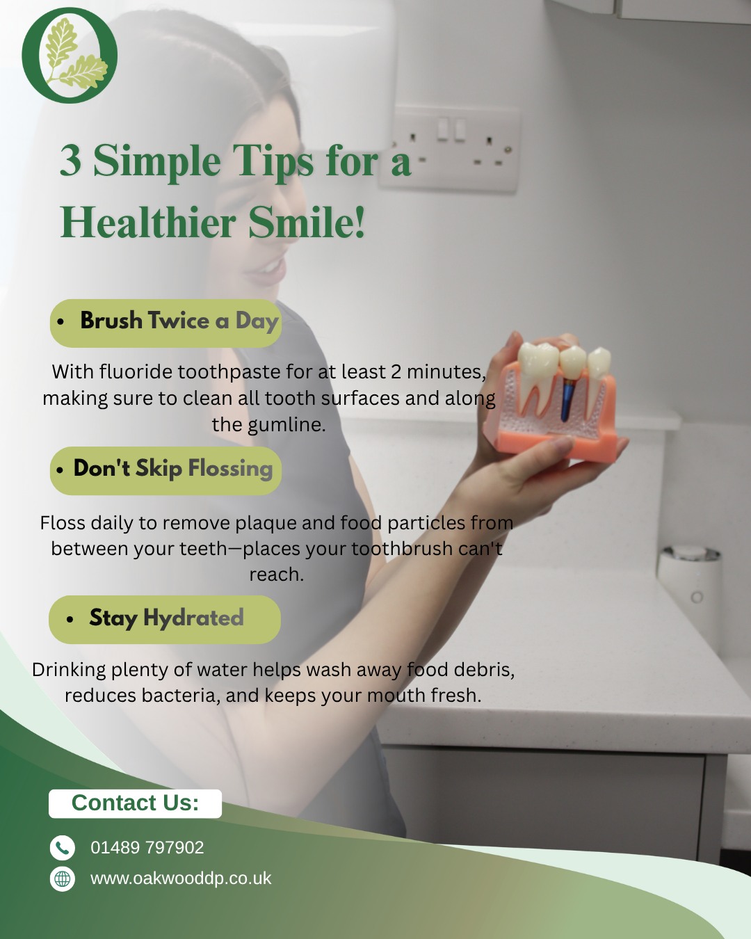 ✨A healthy smile is the foundation of lasting confidence. ✨
Prioritise daily oral care, maintain regular dental visits, and invest in your smile -  because exceptional oral health begins with the smallest habits.😄 
#DentalCare #DentalPractice #PatientCare #HealthySmile #SmileRestoration #healthysmile #ConfidentSmile